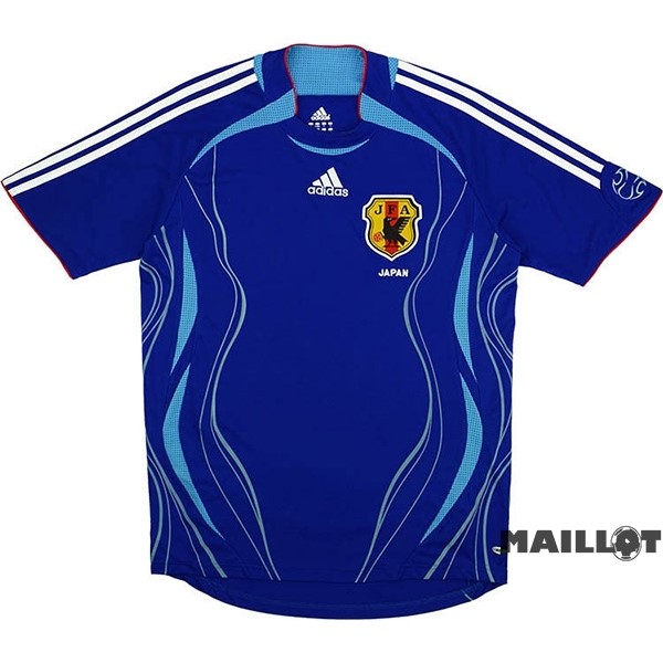 Foot Maillot Pas Cher Domicile Maillot Japon Retro 2006 2008 Bleu