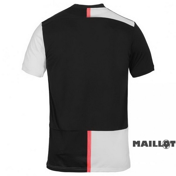 Foot Maillot Pas Cher Domicile Maillot Juventus Retro 2019 2020 Blanc Noir
