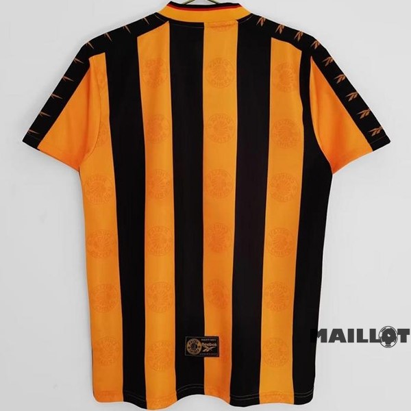 Foot Maillot Pas Cher Domicile Maillot Kaizer Chiefs Retro 1998 1999 Jaune