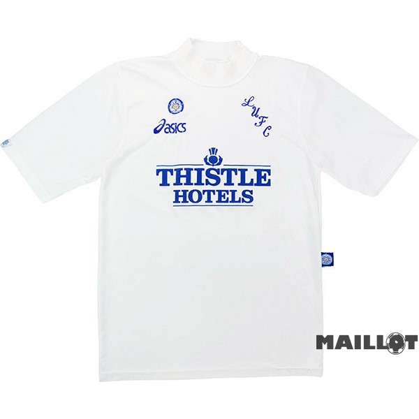 Foot Maillot Pas Cher Domicile Maillot Leeds United Retro 1995 1996 Blanc