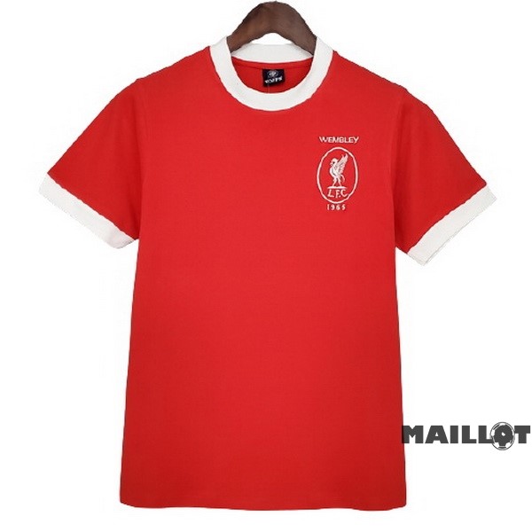 Foot Maillot Pas Cher Domicile Maillot Liverpool Retro 1965 Rouge