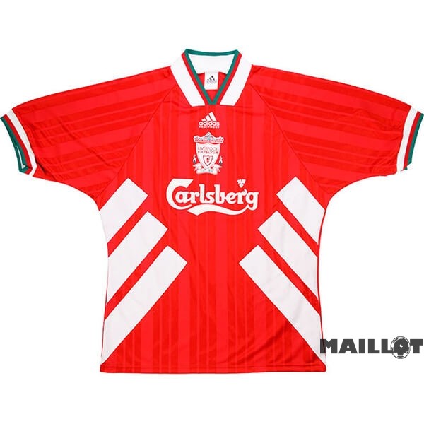 Foot Maillot Pas Cher Domicile Maillot Liverpool Retro 1993 1995 Rouge