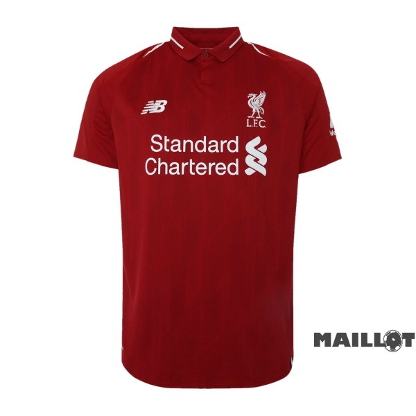 Foot Maillot Pas Cher Domicile Maillot Liverpool Retro 2018 2019 Rouge