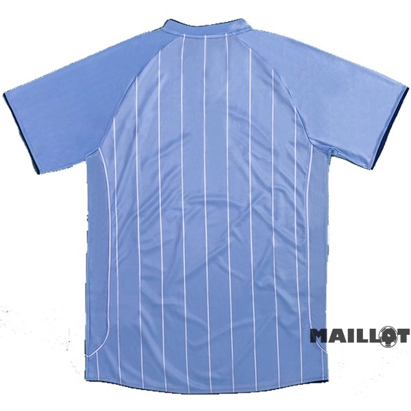 Foot Maillot Pas Cher Domicile Maillot Manchester City Retro 2007 2008 Bleu