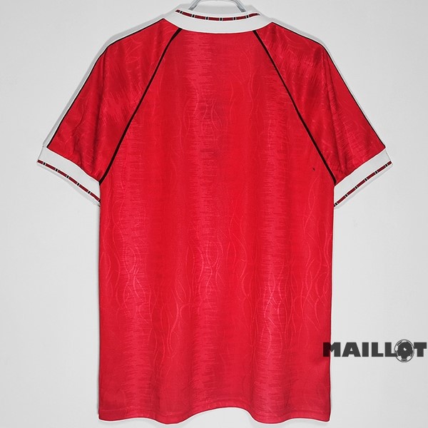 Foot Maillot Pas Cher Domicile Maillot Manchester United Retro 1991 1992 Rouge