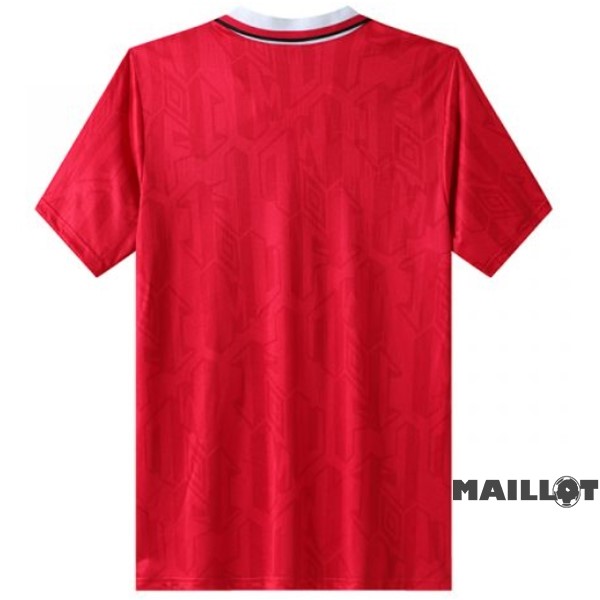 Foot Maillot Pas Cher Domicile Maillot Manchester United Retro 1992 1994 Rouge
