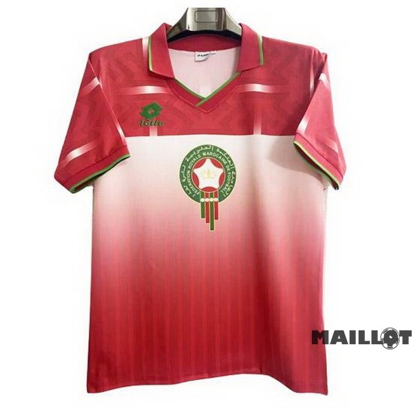 Foot Maillot Pas Cher Domicile Maillot Maroc Retro 1994 Rouge