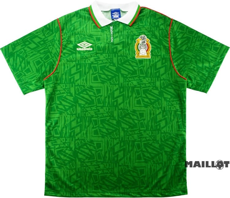 Foot Maillot Pas Cher Domicile Maillot Mexico Retro 1994 Vert