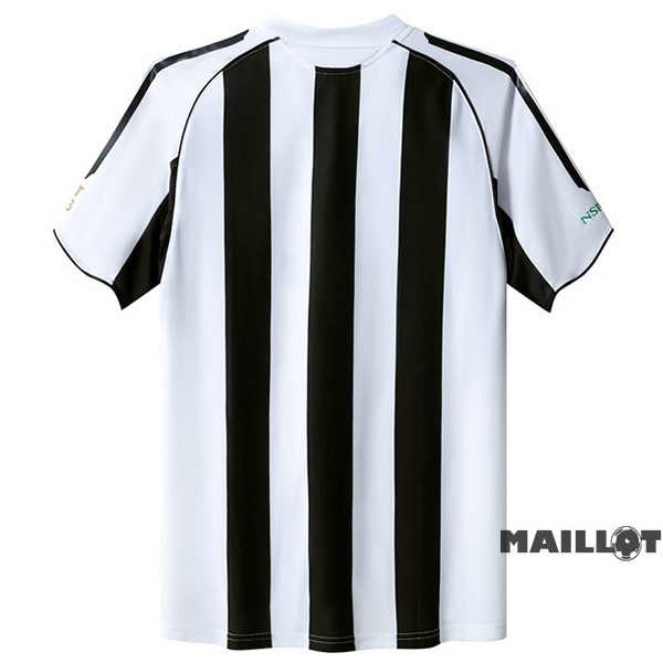 Foot Maillot Pas Cher Domicile Maillot Newcastle United Retro 2006 Noir Blanc