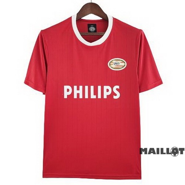 Foot Maillot Pas Cher Domicile Maillot PSV Retro 1988 1989 Rouge
