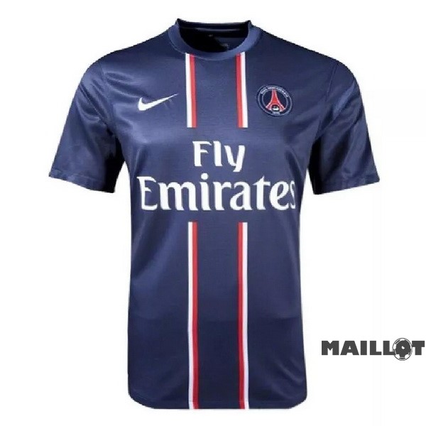 Foot Maillot Pas Cher Domicile Maillot Paris Saint Germain Retro 2012 2013 Bleu