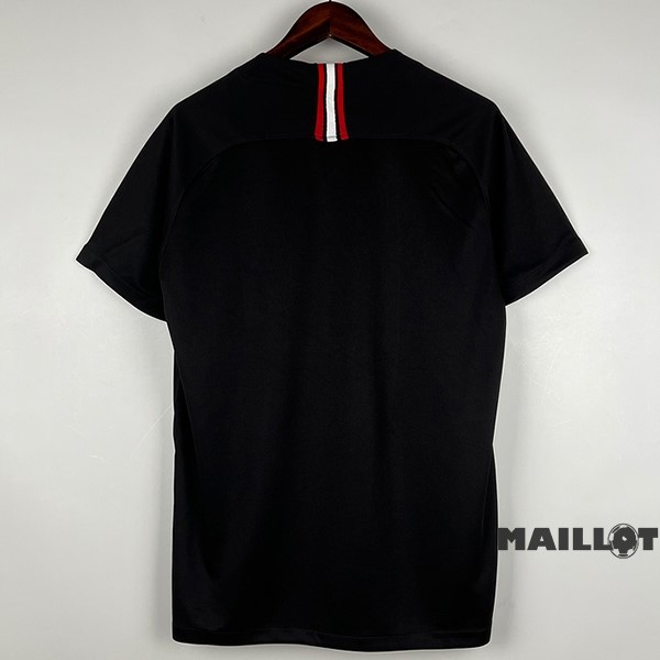 Foot Maillot Pas Cher Domicile Maillot Paris Saint Germain Retro 2018 2019 Noir