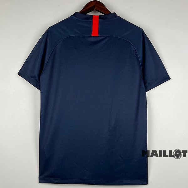 Foot Maillot Pas Cher Domicile Maillot Paris Saint Germain Retro 2019 2020 Bleu