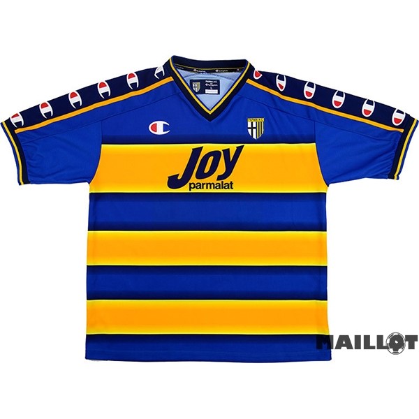 Foot Maillot Pas Cher Domicile Maillot Parma Retro 2001 2002 Jaune