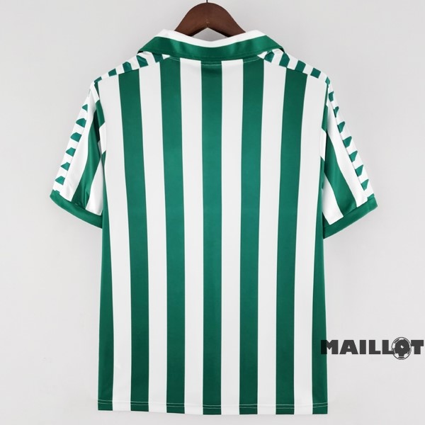 Foot Maillot Pas Cher Domicile Maillot Real Betis Retro 1982 1985 Vert
