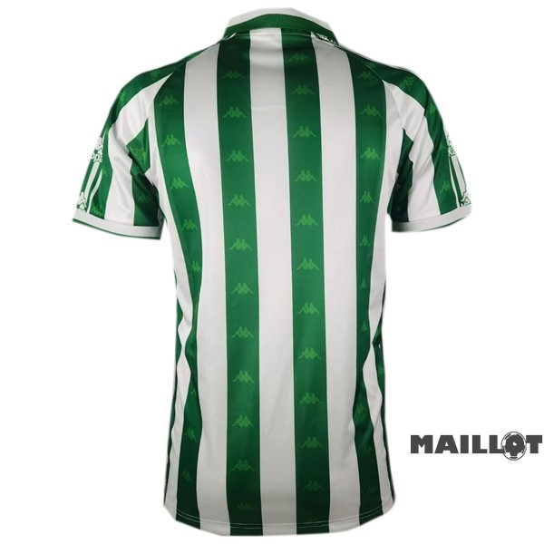 Foot Maillot Pas Cher Domicile Maillot Real Betis Retro 1995 1996 Vert