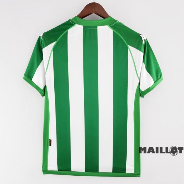 Foot Maillot Pas Cher Domicile Maillot Real Betis Retro 2001 2002 Vert