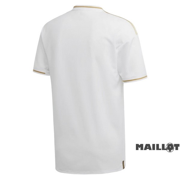 Foot Maillot Pas Cher Domicile Maillot Real Madrid Retro 2019 2020 Blanc