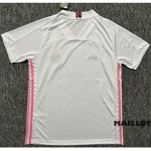 Foot Maillot Pas Cher Domicile Maillot Real Madrid Retro 2020 2021 Blanc