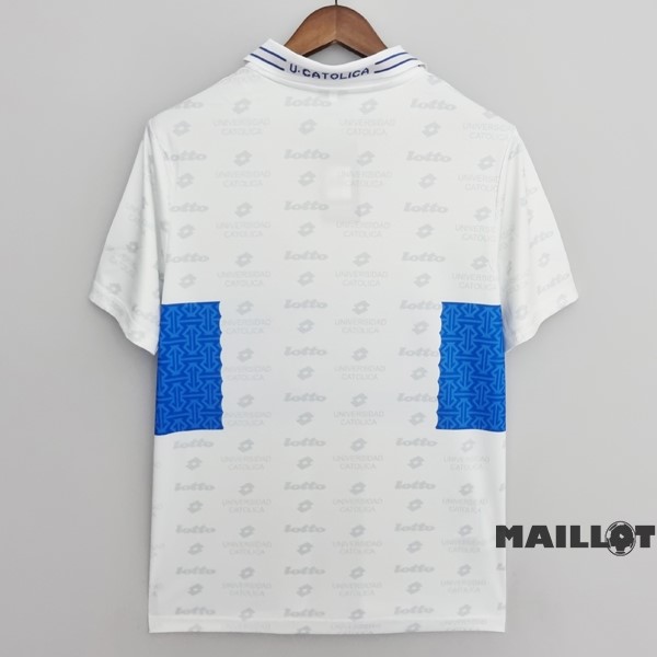 Foot Maillot Pas Cher Domicile Maillot Universidad Católica Retro 1996 Blanc