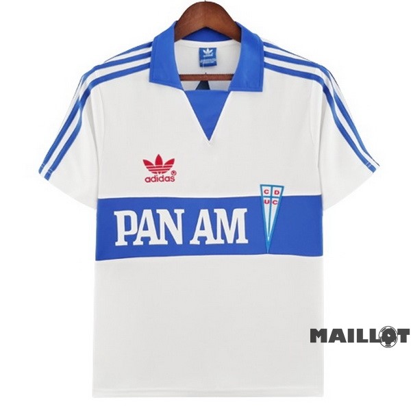 Foot Maillot Pas Cher Domicile Maillot Universidad Católica Retro 1997 Blanc