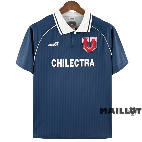 Foot Maillot Pas Cher Domicile Maillot Universidad De Chili Retro 1994 1995 Bleu