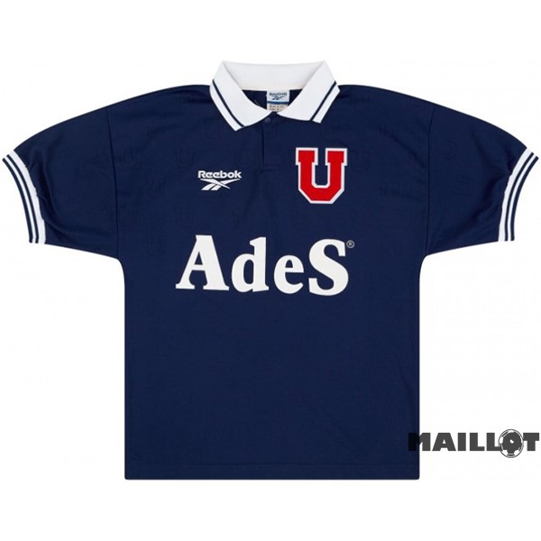 Foot Maillot Pas Cher Domicile Maillot Universidad De Chili Retro 1998 I Bleu
