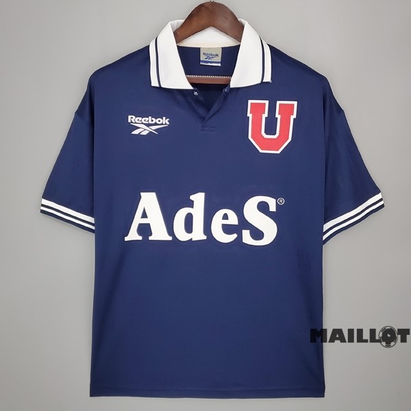 Foot Maillot Pas Cher Domicile Maillot Universidad De Chili Retro 1998 I Bleu