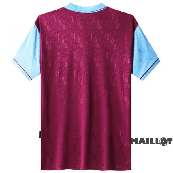 Foot Maillot Pas Cher Domicile Maillot West Ham United Retro 1995 1997 Rouge
