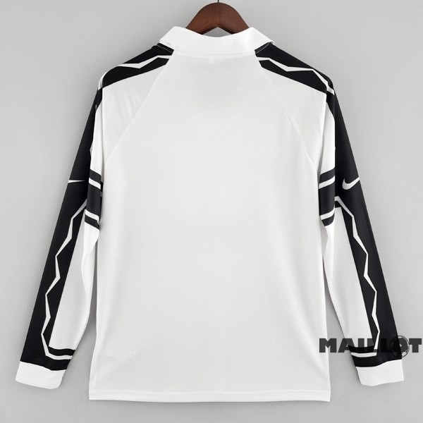 Foot Maillot Pas Cher Domicile Manches Longues Colo Colo Retro 1995 Blanc