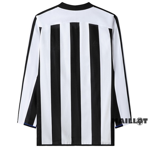 Foot Maillot Pas Cher Domicile Manches Longues Newcastle United Retro 2003 2005 Blanc