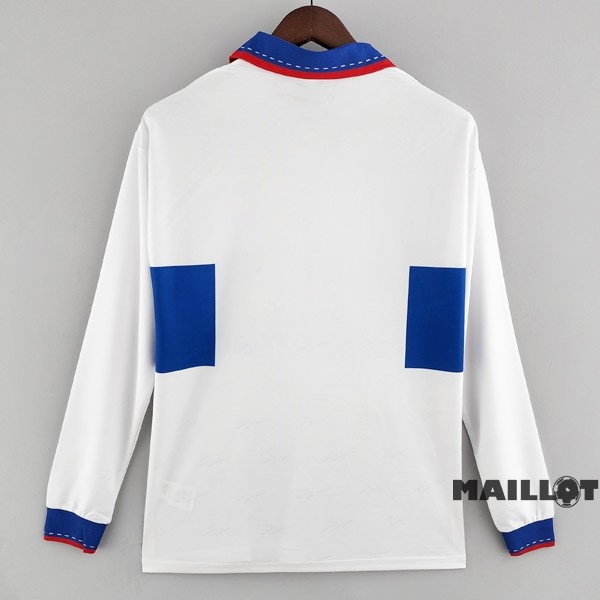 Foot Maillot Pas Cher Domicile Manches Longues Universidad Católica Retro 1998 Blanc