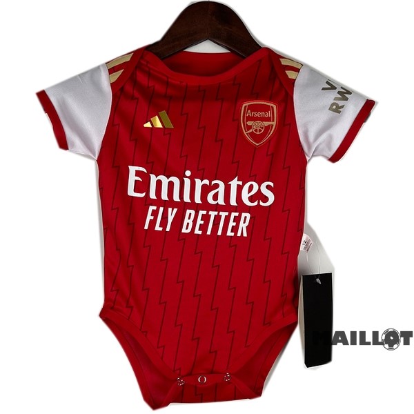 Foot Maillot Pas Cher Domicile Onesies Enfant Arsenal 2023 2024 Rouge