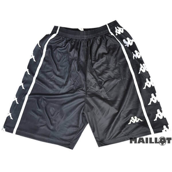 Foot Maillot Pas Cher Domicile Pantalon Juventus Retro 1999 2000 Noir