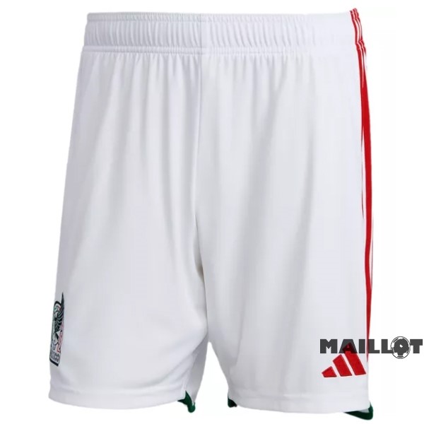 Foot Maillot Pas Cher Domicile Pantalon Mexique 2022 Blanc