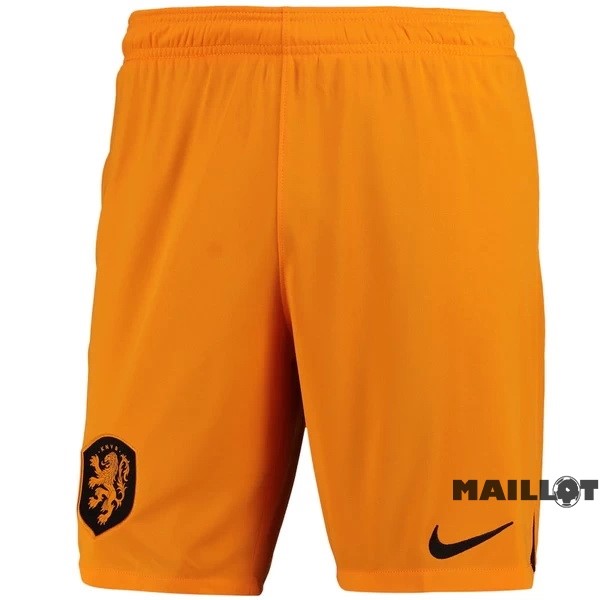 Foot Maillot Pas Cher Domicile Pantalon Pays Bas 2022 Jaune