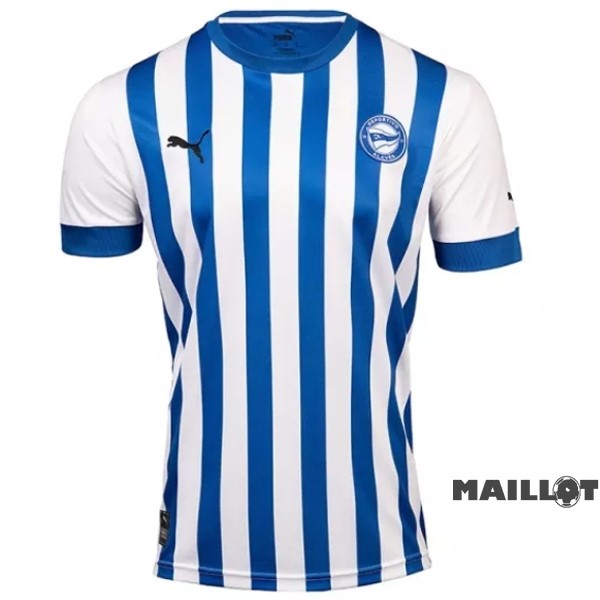 Foot Maillot Pas Cher Domicile Thailande Maillot Alavés 2022 2023 Bleu