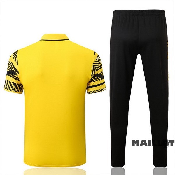 Foot Maillot Pas Cher Ensemble Complet Polo Borussia Dortmund 2022 2023 Jaune Noir