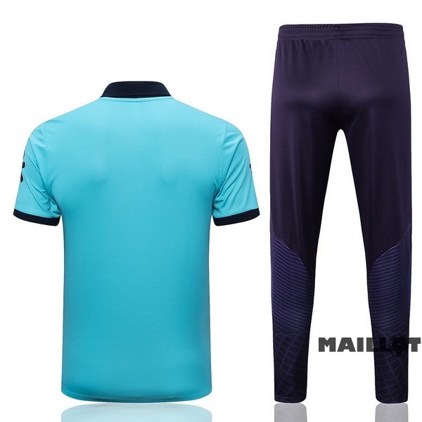 Foot Maillot Pas Cher Ensemble Complet Polo Brésil 2023 Bleu Noir