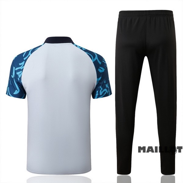 Foot Maillot Pas Cher Ensemble Complet Polo Chelsea 2022 2023 Blanc Noir