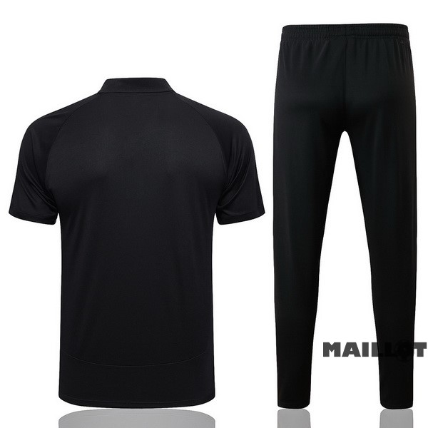 Foot Maillot Pas Cher Ensemble Complet Polo Corinthians Paulista 2023 2024 Noir