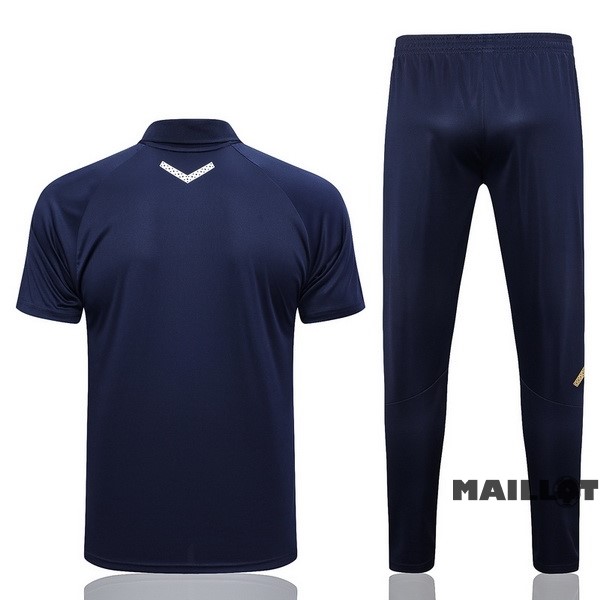 Foot Maillot Pas Cher Ensemble Complet Polo Italie 2022 Bleu