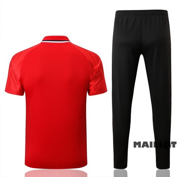 Foot Maillot Pas Cher Ensemble Complet Polo Liverpool 2022 2023 Rouge I Noir