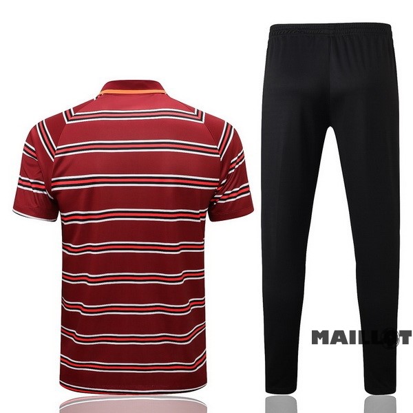 Foot Maillot Pas Cher Ensemble Complet Polo Liverpool 2022 2023 Rouge Noir