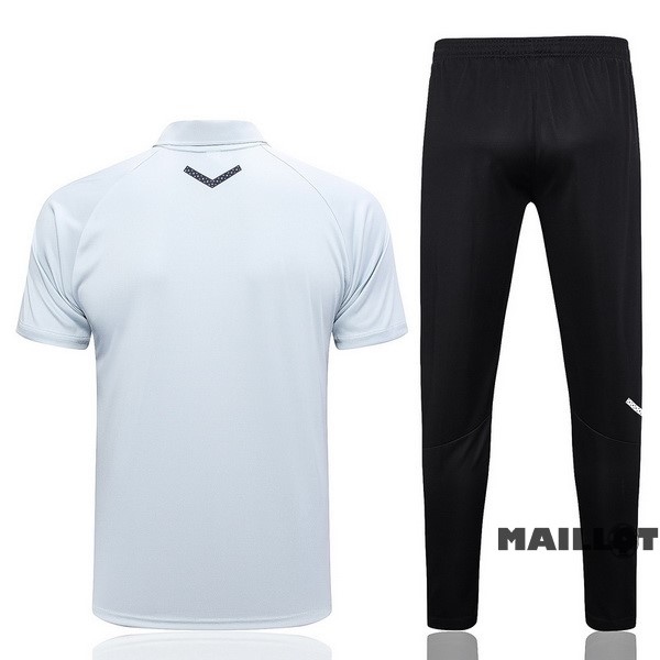 Foot Maillot Pas Cher Ensemble Complet Polo Manchester City 2023 2024 Blanc