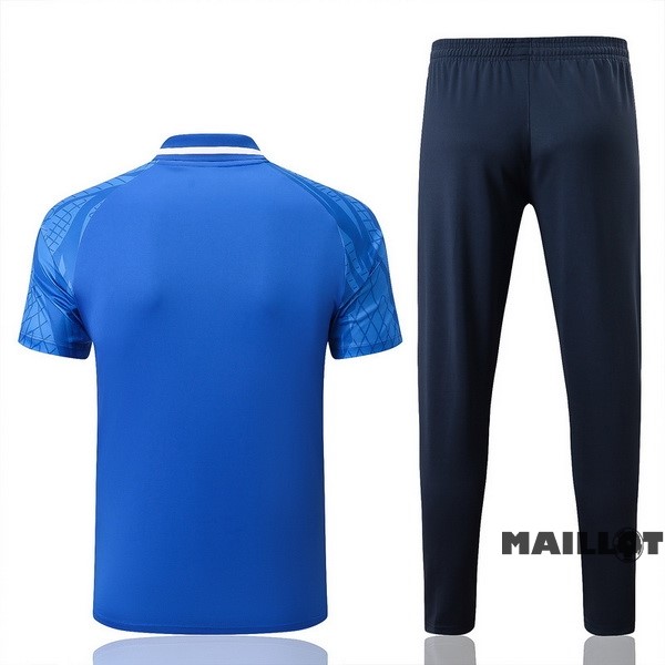 Foot Maillot Pas Cher Ensemble Complet Polo Paris Saint Germain 2022 2023 Bleu