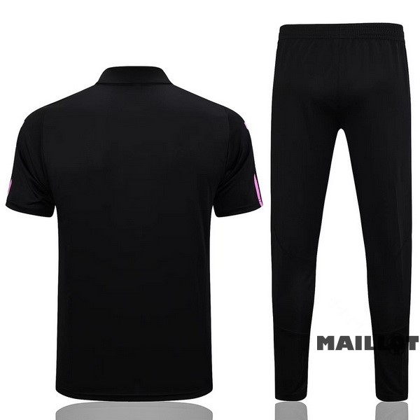 Foot Maillot Pas Cher Ensemble Complet Polo Real Madrid 2023 2024 Noir