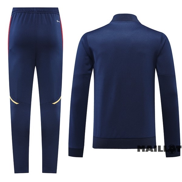 Foot Maillot Pas Cher Ensemble Complet Ropa Deportiva Con Cremallera Larga Ajax 2022 2023 Purpura Rouge