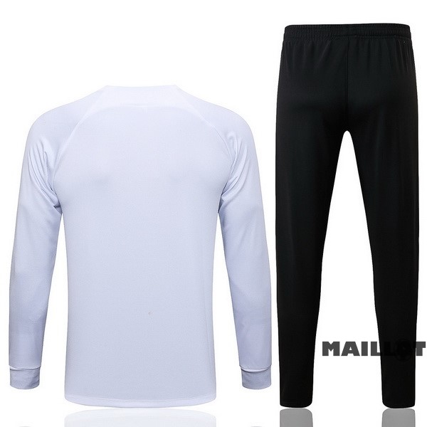 Foot Maillot Pas Cher Ensemble Complet Ropa Deportiva Con Cremallera Larga Corinthians Paulista 2022 2023 Blanc Noir
