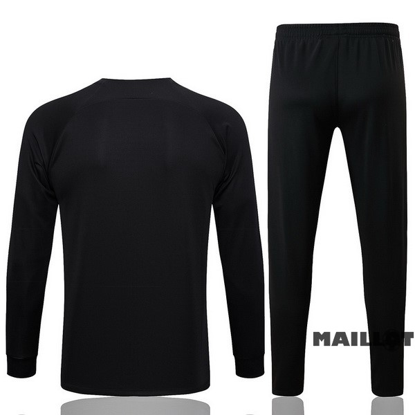 Foot Maillot Pas Cher Ensemble Complet Ropa Deportiva Con Cremallera Larga Corinthians Paulista 2022 2023 Noir